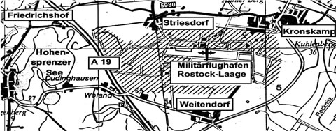 NoG8 - Karte Rostock-Laage