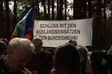 Osterwanderung 2010: Er�ffnungskundgebung Mahns�ule Schweinrich, bei Wittstock